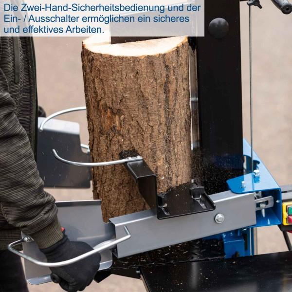 Actual product image Scheppach - Vertical log splitter HL810 - 230V | 8t | 3000W | splitting stroke 550mm