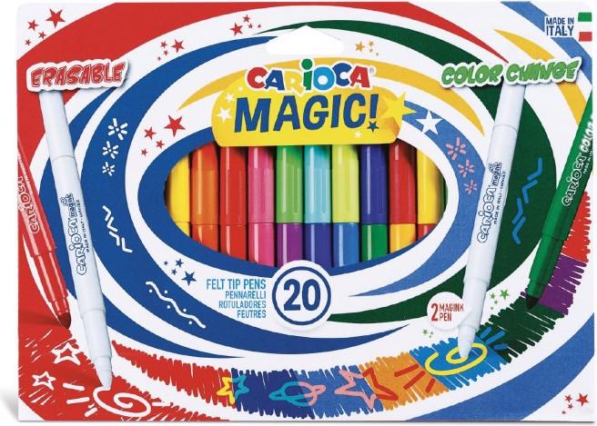 Carioca Magic Markers (Multicoloured, 20 x)