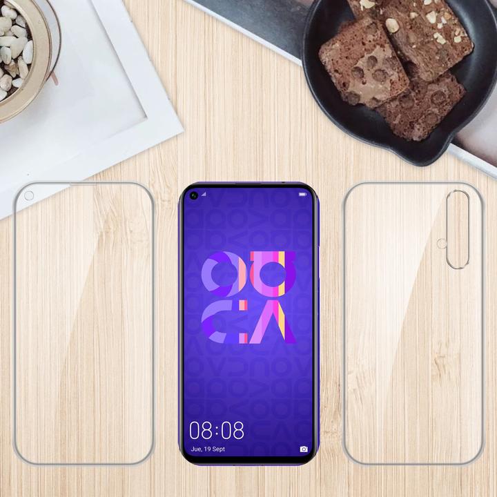 Produktbild Cadorabo TPU Hülle 360 Grad Case (Huawei Nova 5T, Honor 20s, Honor 20)