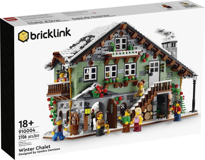 Actual product image Bricklink Winter Chalet 910004