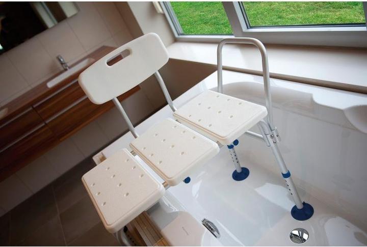 Actual product image Vermeiren Ławka inwalidzka do łazienki z oparciem KATE (113.30 kg)