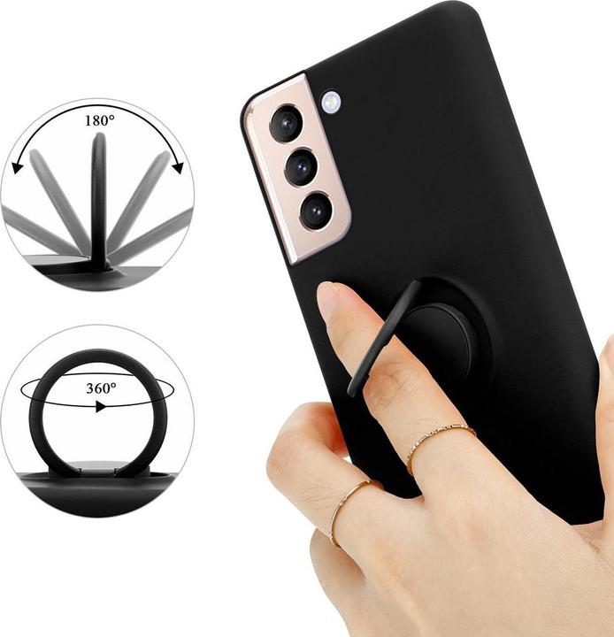 Produktbild Cadorabo TPU Liquid Ring Silicone Case Hülle (Samsung Galaxy S21+)