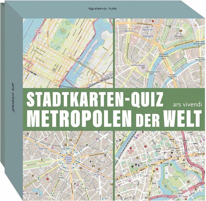Produktbild Stadtkarten-Quiz Metropolen der Welt (Deutsch)