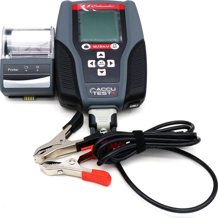Image du produit Schumacher Accu-Test+ Testeur De Batterie Avec Imprimante
