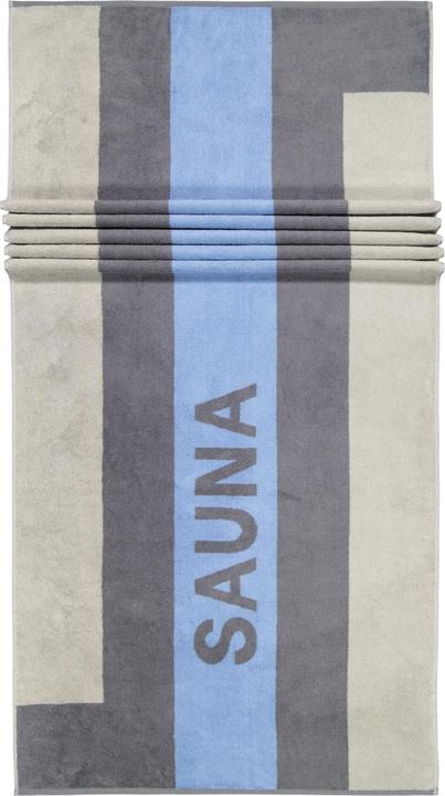 Produktbild Cawö Saunatuch Sauna 80 x 200 cm, Sky (80 x 200 cm)