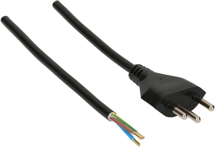 Produktbild Max Hauri TDLR-Netzkabel H03VV-F3G0.75 Typ 12 (2 m)