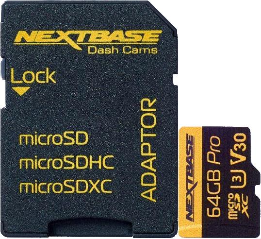 Image du produit Nextbase U3 Micro SD (64 Go, microSDXC, U3, UHS-I)