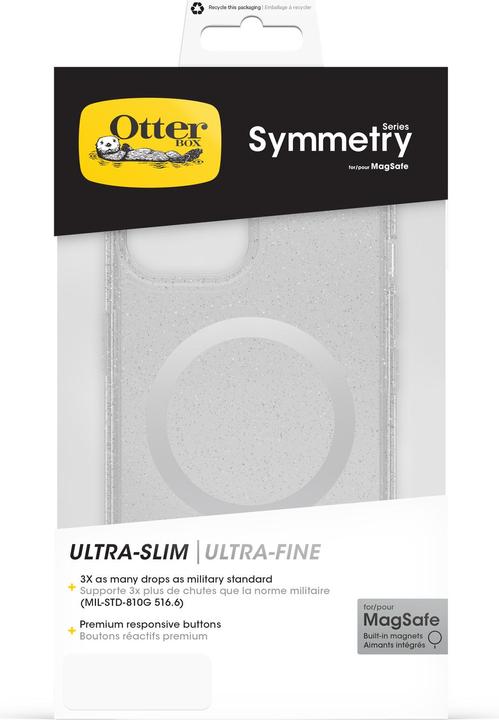 Produktbild OtterBox Symmetry mit MagSafe (Apple iPhone 15, Apple iPhone 13, Apple iPhone 14, Apple iPhone 16e)