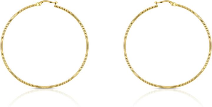 Muau Creolen (750/18K Gelbgold)