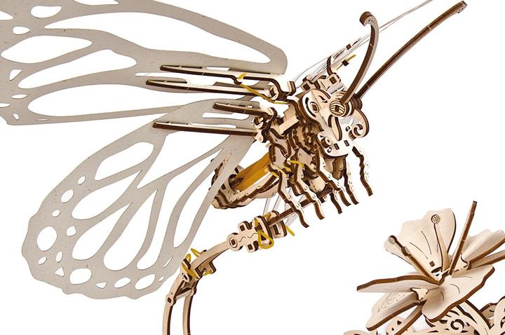 Actual product image Ugears Mechanical butterfly (161 pieces)
