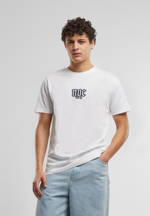 Actual product image Mister Tee MisterTee NYC Old English Wording Patch Tee - 179695 (4XL)