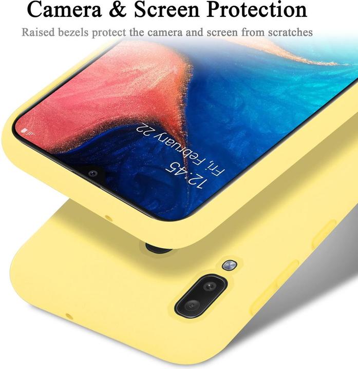 Immagine prodotto Cadorabo Copertura della cassa del silicone liquido TPU (Samsung Galaxy A20, Samsung Galaxy M10s, TCL A30)