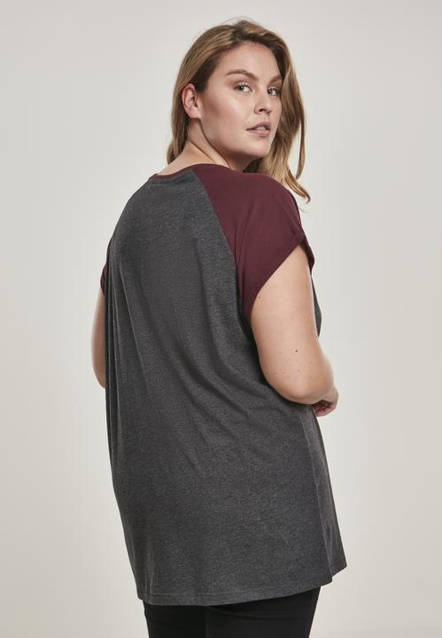 Produktbild Urban Classics Ladies Contrast Raglan Tee (4XL)