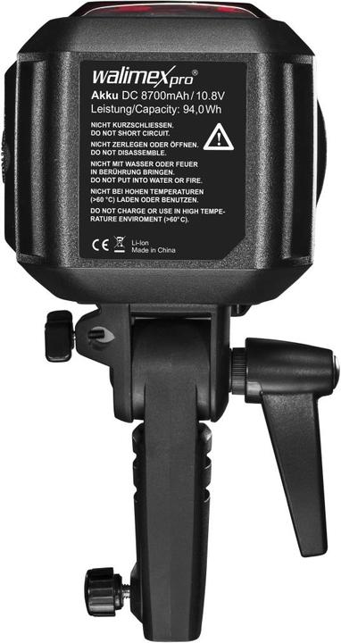 Actual product image Walimex pro pro studio battery flash Flash2Go 600 TTL (600 W, Flash head)