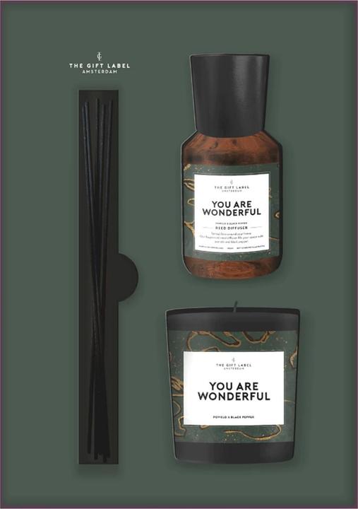 The Gift Label TGL Gift - You Are Wonderful Home Set