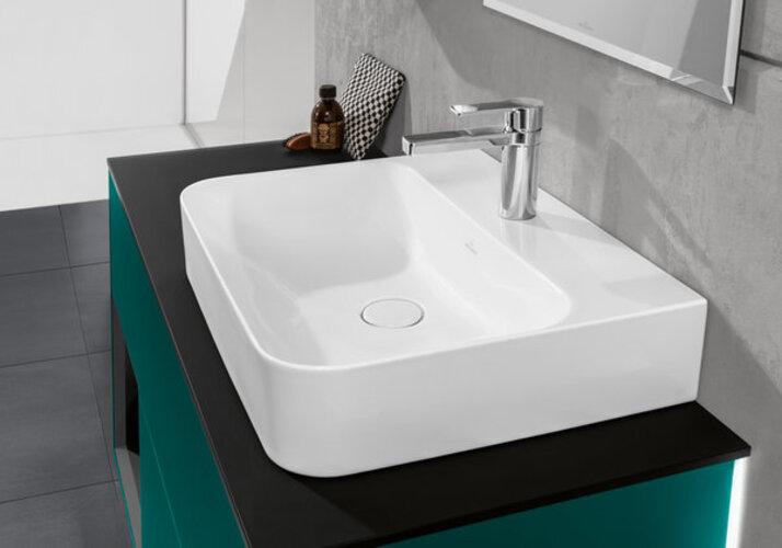 Image du produit Villeroy & Boch Lavabo Finion 416884 800x470mm, trop-plein encastré, 1 trou pour robinet (470 mm, 800 mm)