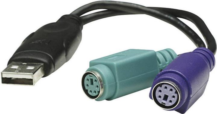 Image du produit Manhattan Câble adaptateur USB vers PS/2