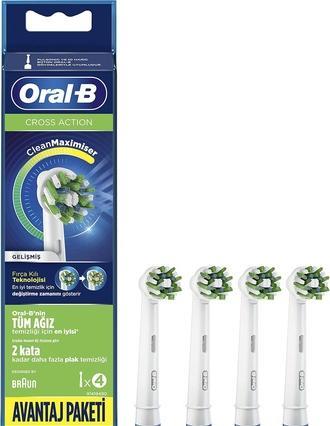 Oral-B Cross Action Zahnbürstenköpfe Value Pack 4 Stück (4 x)