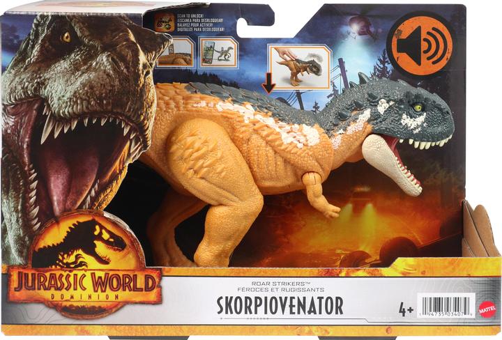 Image du produit Mattel GmbH JURASSIC WORLD Figurine Roar Roar Strikers assortie