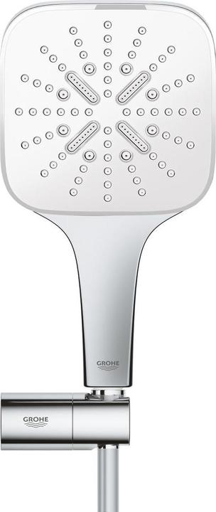 Produktbild Grohe Rainshower SmartActive 130 Cube Wandhalterset (3 Strahlarten, 9.50 l/min)
