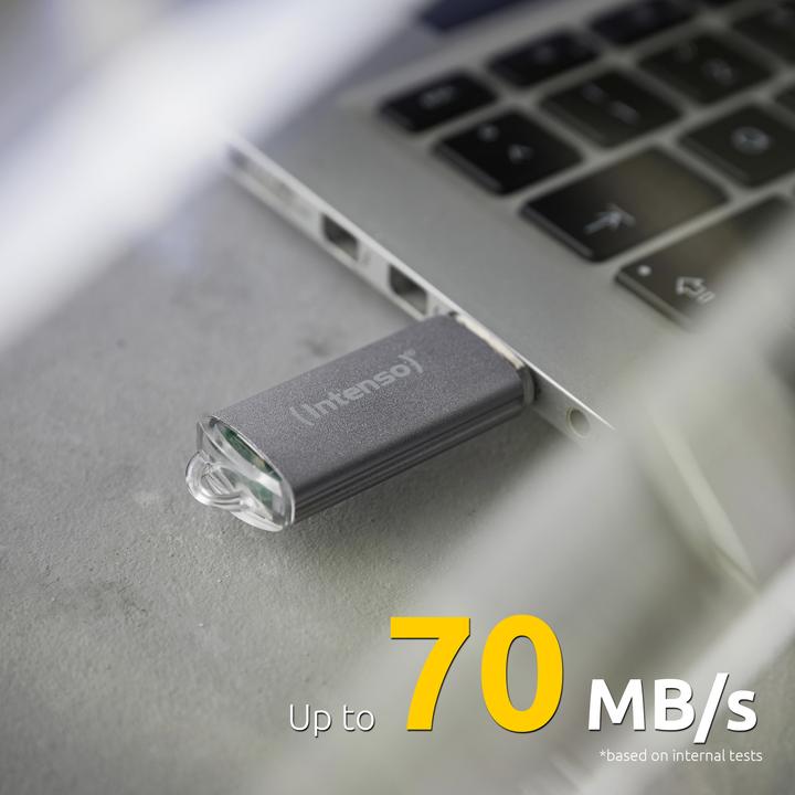 Immagine prodotto Intenso Chiavetta USB Jet Line, USB-A, 128 GB (128 GB, USB 3.2)