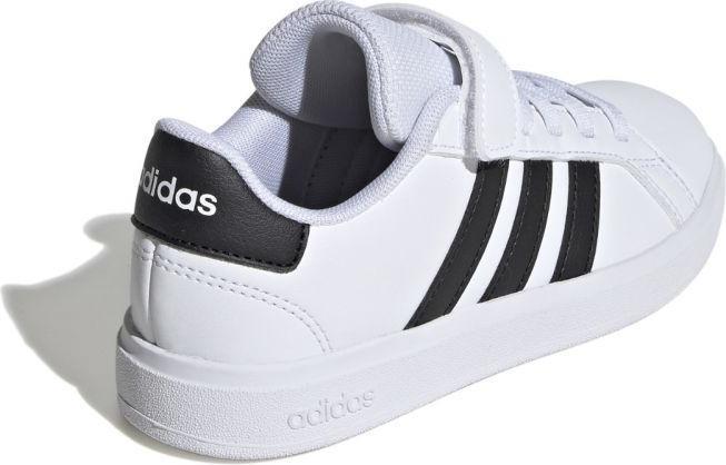 Produktbild adidas Unisex Grand Court 2.0 Shoes Children Nicht-Fussball-Halbschuhe, Cloud White/core Black/Cloud (34)