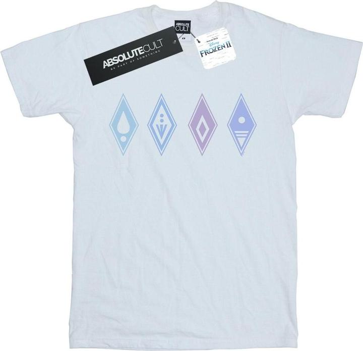 Image du produit Disney - T-shirt FROZEN ELEMENTS SYMBOLS - Femme (XXL)