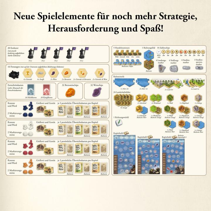Produktbild Kosmos Catan: Die Legende der Eroberer (Deutsch)