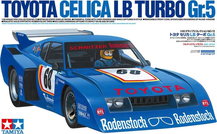 Image du produit Tamiya 1:20 Toyota Celica LB Turbo Gr.5