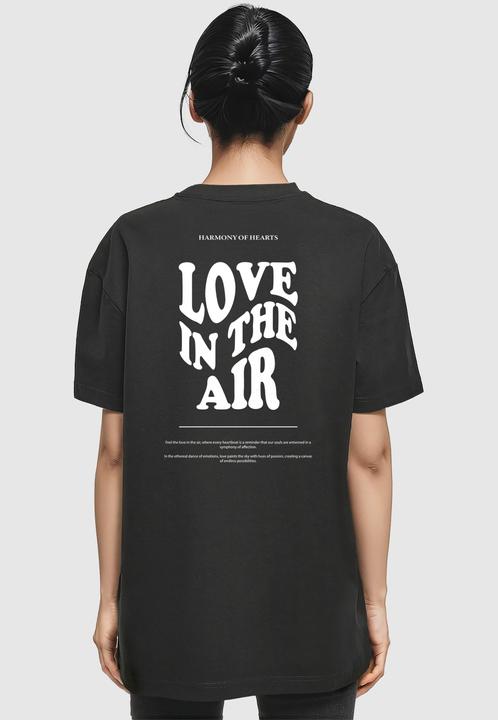 Actual product image Merchcode Ladies Love In The Air Oversized Boyfriend Tee - 136255 (S)