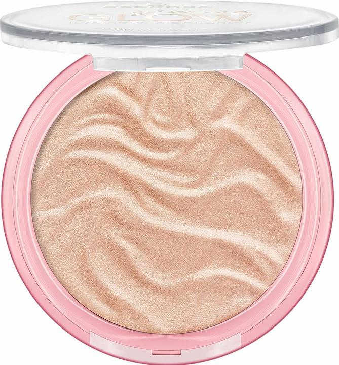 essence gimme GLOW luminous highlighter (Glowy Champagne, Highlighter, 9 g)
