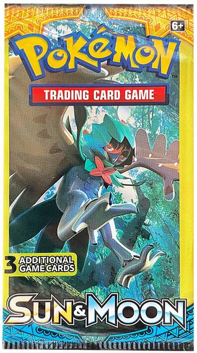 Image du produit Pokémon Sun & Moon Base Set 3-Pack Booster (Anglais, Pack de boosters)