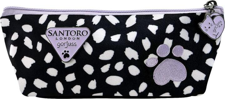 Actual product image Gorjuss Case Smitten kitten Black White (22.3 x 8.8 x 5.7 cm)
