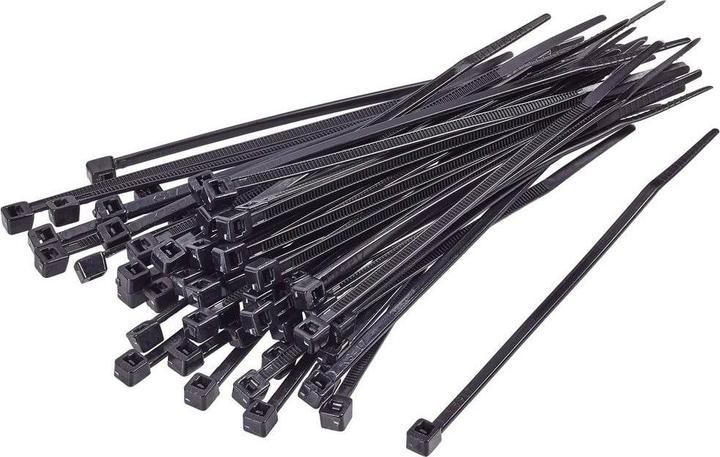 Produktbild Tru Components TC-BT-400-8.8-UVB Kabelbinder 400 mm 8.8 mm Schwarz UV-stabilisie (400 mm, 100 Stk.)