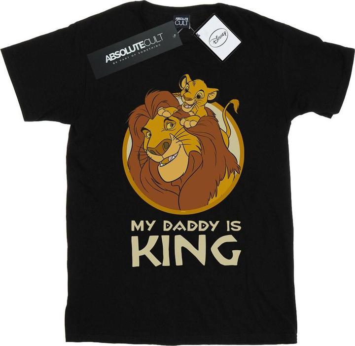 Immagine prodotto Disney The Lion King My Daddy Is King Maglietta Ampia Donna (M)