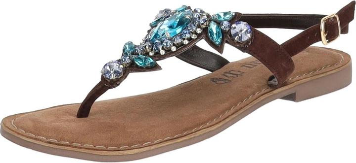 Blu/marrone