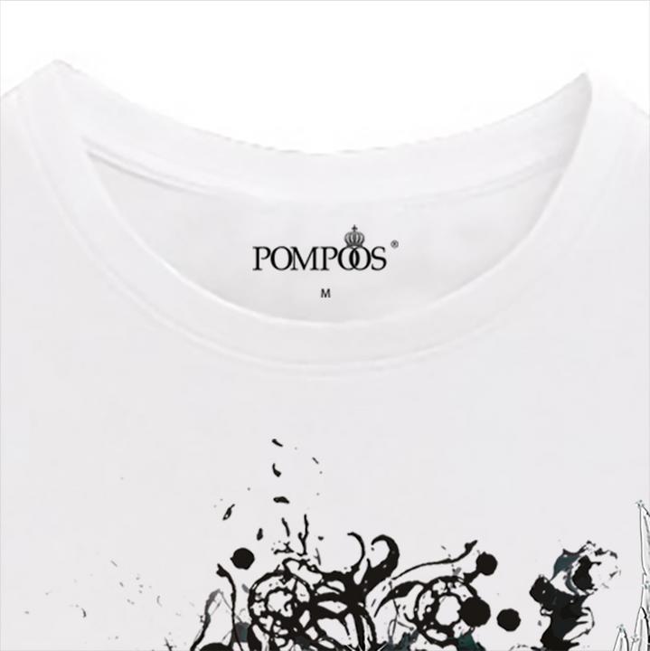 Actual product image Pompöös T-shirt ladies "kiss mouth" - limited edition T-shirt ladies - size XXL (XXL)
