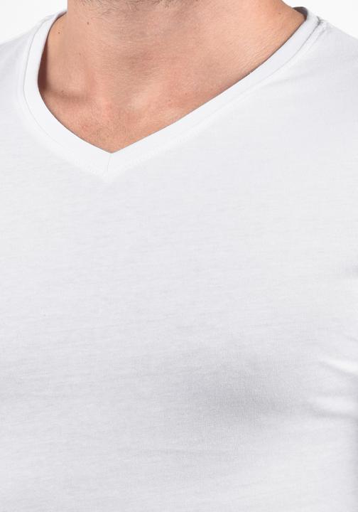 Actual product image Solid Basil Men's Long Sleeve T-Shirt Top Basic Made Of 100% Cotton (XXL)