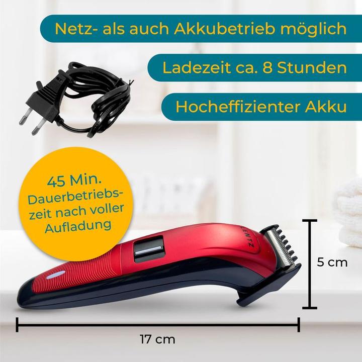 Image du produit Lentz Tondeuse Tondeuse à barbe sans fil Tondeuse à cheveux sans fil Set