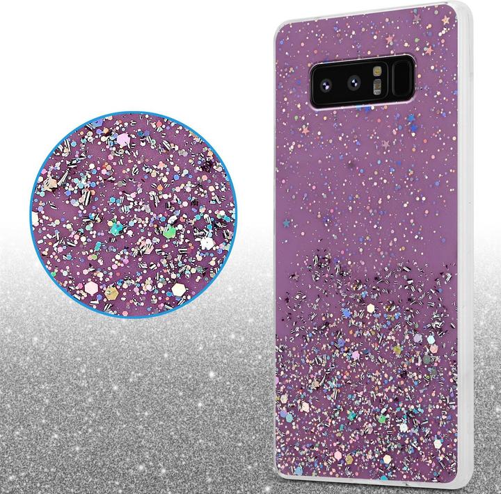 Produktbild Cadorabo TPU Cover funkelnder Glitter (Samsung Galaxy Note 8)