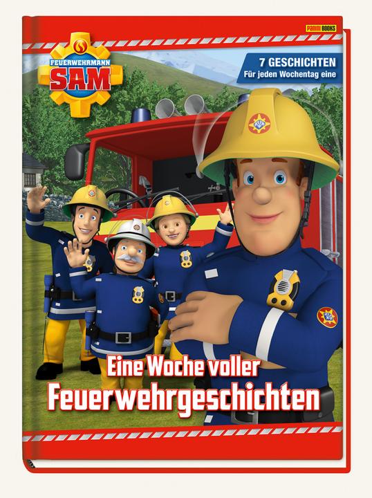 Produktbild Panini Feuerwehrmann Sam: Eine Woche voller Feuerwehrgeschichten (Deutsch, Eva-Regine Rauch, Nicole Hoffart, Katrin Zuschlag, 2018)