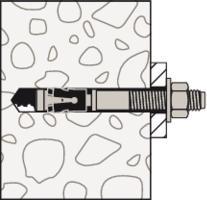 Immagine prodotto Fischer Ancora a cuneo FAZ II Plus 12/120 GS (20 pz.)