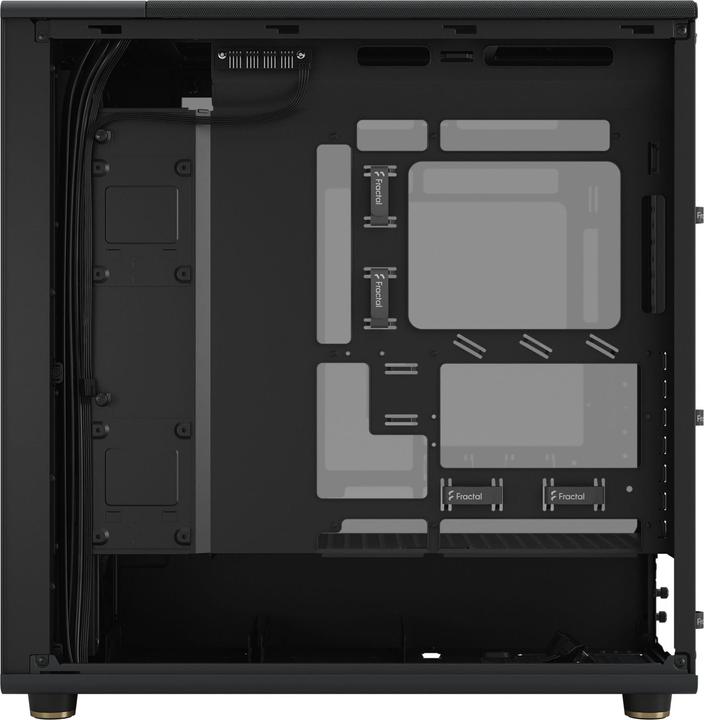 Image du produit Fractal Midi North XL RC Charcoal Black TG (ATX, Mini-ITX, E-ATX)