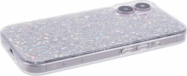 Produktbild MU Style Glitzer TPU Softcase Series Hülle (Apple iPhone 16 Plus)