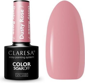 Image du produit Claresa 7 Dusty Rose Vernis à ongles UV 5ml (Beige, Vernis couleur)