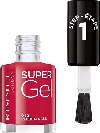 Actual product image Rimmel London Super Gel By Kate STEP1 (042 Rock n roll, Gel-Effect Nail Polish)