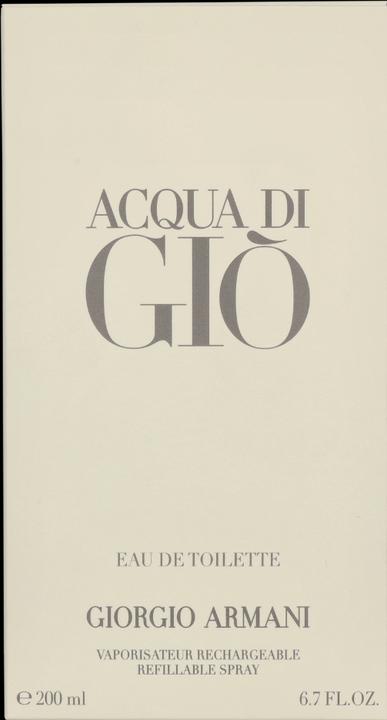 Produktbild Giorgio Armani Acqua di Gio (Eau de Toilette, 200 ml)