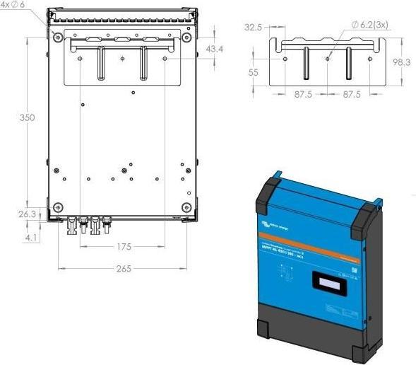 Produktbild Victron Energy SmartSolar MPPT RS 450/100