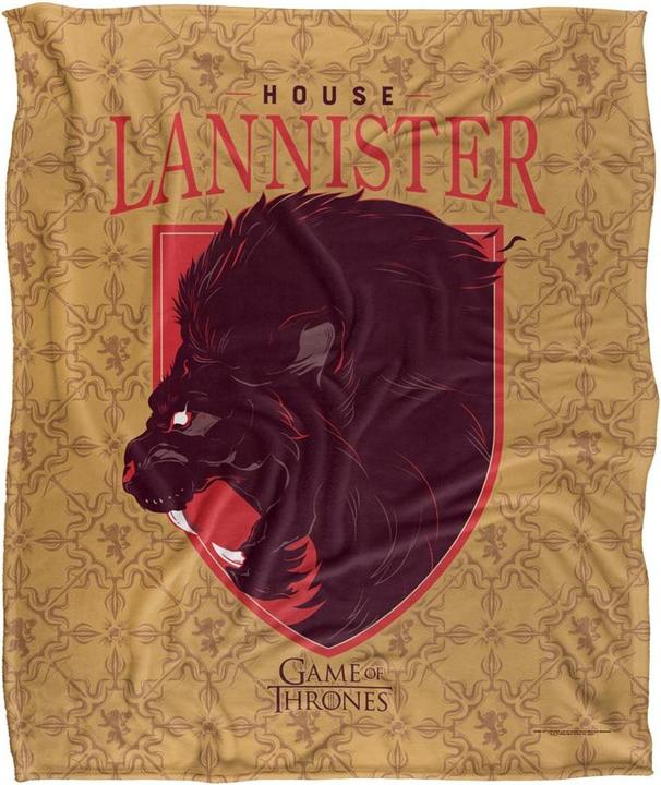 Image du produit Game of Thrones - Couverture HOUSE LANNISTER (152 x 127 cm)