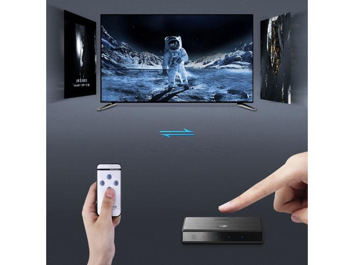 Produktbild Ugreen 3-Fach HDMI 2.0 Switch Box Umschalte Box für PC, TV, Monitor